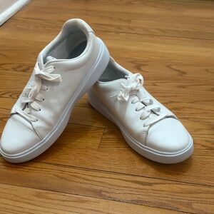 Cole Haan White Grand Crosscourt Traveler Sneaker